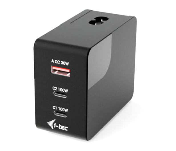 i-tec 100W Intelligent Multiport USB Charger USB-C USB-A LCD 1,5m - 1538054 - zdjęcie 2