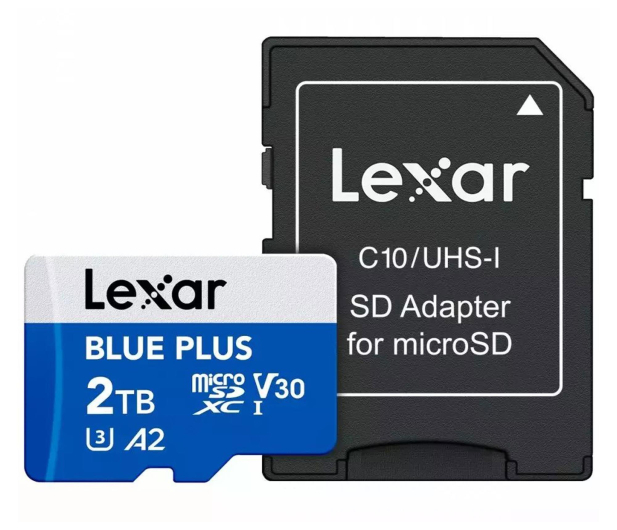 Lexar 2TB microSDXC Blue Plus UHS-I A2 V30 - 1539420 - zdjęcie