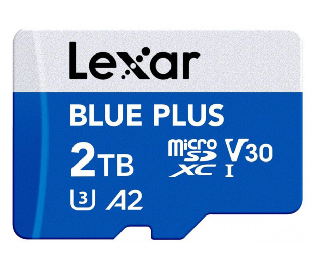 Lexar 2TB microSDXC Blue Plus UHS-I A2 V30 - 1539420 - zdjęcie 2