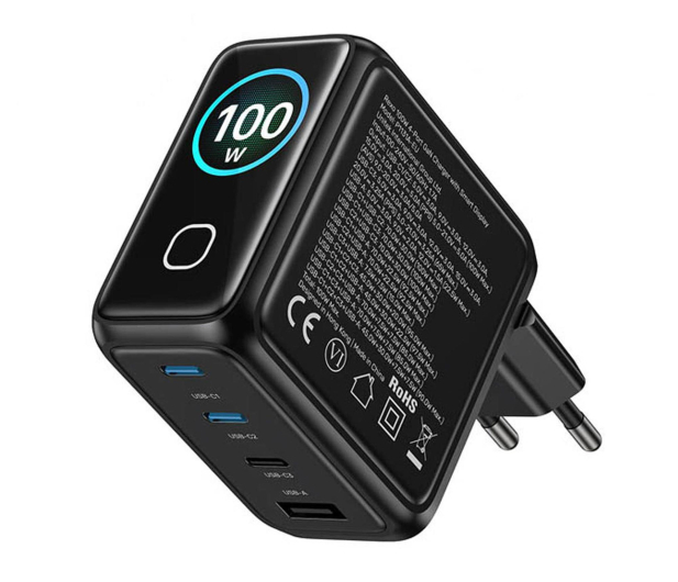 Unitek Ładowarka GaN z wyświetlaczem Rexo 100W - 1540412 - zdjęcie