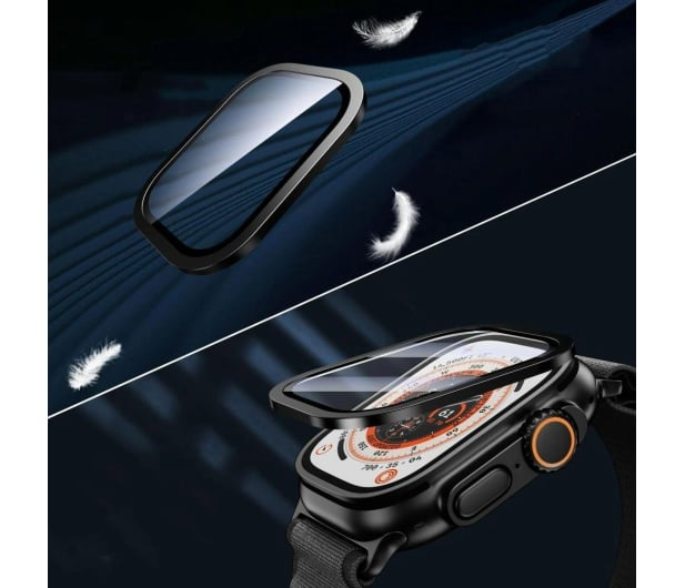 Tech-Protect Glass Ring 2-pack Apple Watch Ultra 1 / 2 / 3 (49 mm) czarn - 1540819 - zdjęcie 2