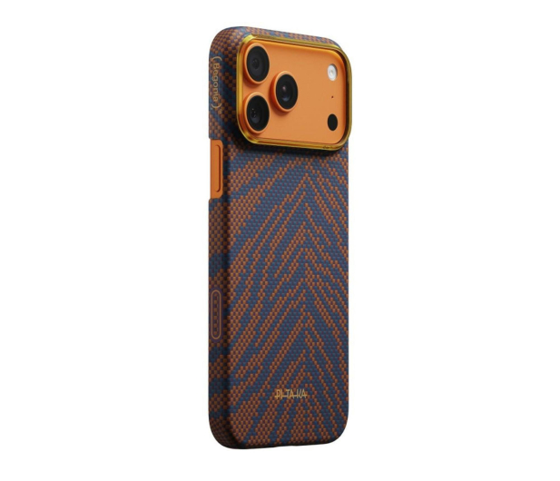 PITAKA Edge Case Breath of Veins do iPhone 17 Pro Max Burning Orang - 1541551 - zdjęcie
