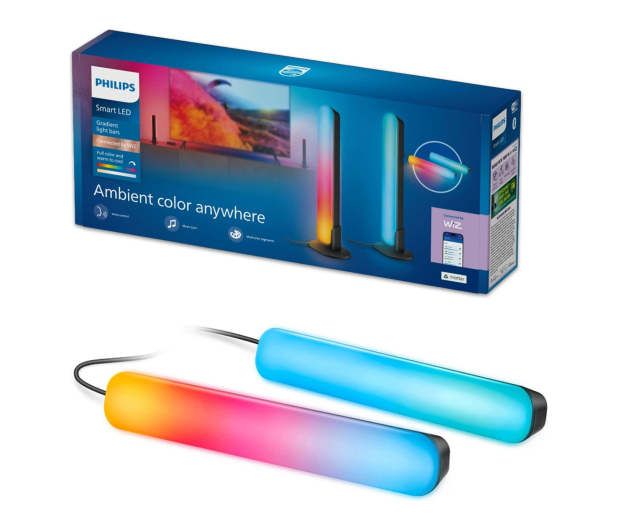 Philips Smart lampa podłużna RGBIC 30 cm - 1541389 - zdjęcie