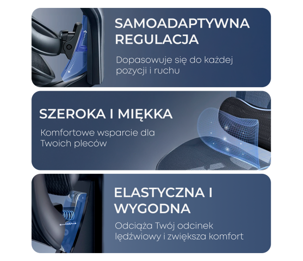 Sihoo DORO C300 PRO Mesh czarny - 1542252 - zdjęcie 4