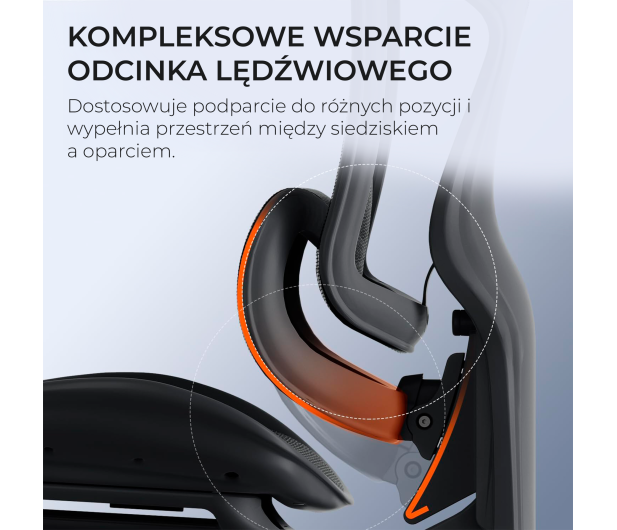 Sihoo DORO C300 PRO Mesh czarny - 1542252 - zdjęcie 5