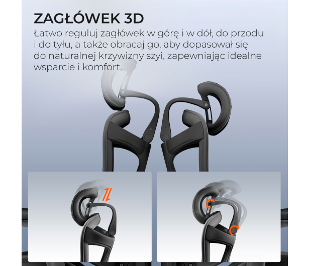 Sihoo DORO C300 PRO Mesh czarny - 1542252 - zdjęcie 12