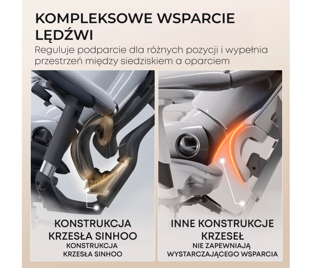 Sihoo DORO C300L Mesh czarny - 1542354 - zdjęcie 5