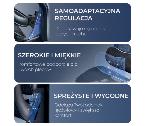 Sihoo DORO C300L Mesh czarny - 1542354 - zdjęcie 4