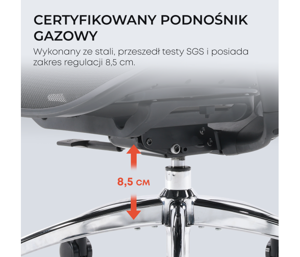 Sihoo DORO C300L Mesh czarny - 1542354 - zdjęcie 14