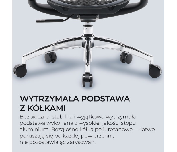 Sihoo DORO C300L Mesh czarny - 1542354 - zdjęcie 15