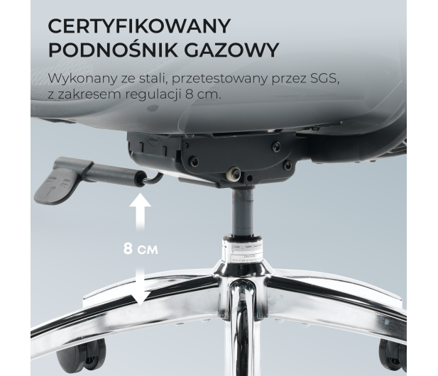 Sihoo DORO S100 Mesh czarny - 1542250 - zdjęcie 17