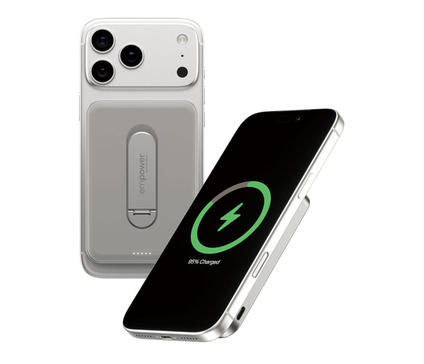 PanzerGlass empower Bank Spin Stand 5000mAh Titanium - 1546807 - zdjęcie 4