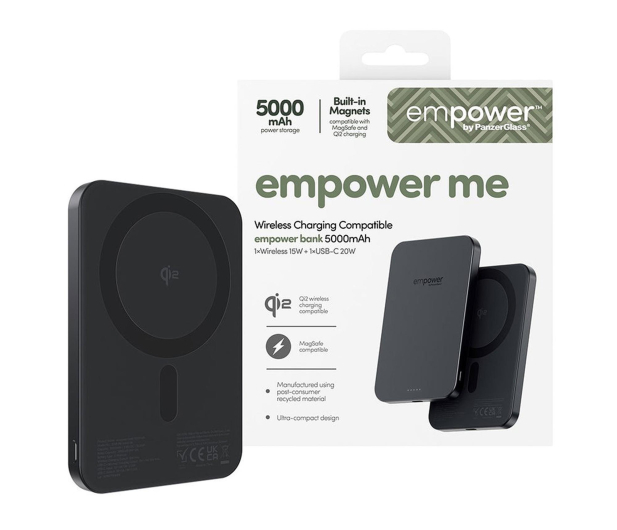 PanzerGlass empower Bank 5000mAh Space Black - 1546804 - zdjęcie 4