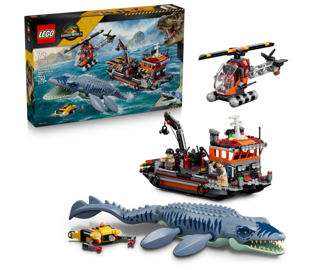 LEGO JURASSIC WORLD 77983 Atak mozazaura na łódź - 1547439 - zdjęcie 2