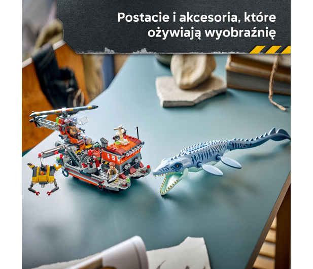 LEGO JURASSIC WORLD 77983 Atak mozazaura na łódź - 1547439 - zdjęcie 7