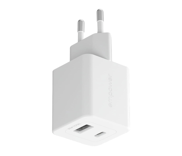 PanzerGlass empower Turbo 35W USB-C + USB-A Silver White - 1546799 - zdjęcie 2