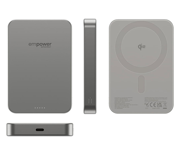 PanzerGlass empower Bank 10000mAh Titanium - 1546803 - zdjęcie 2