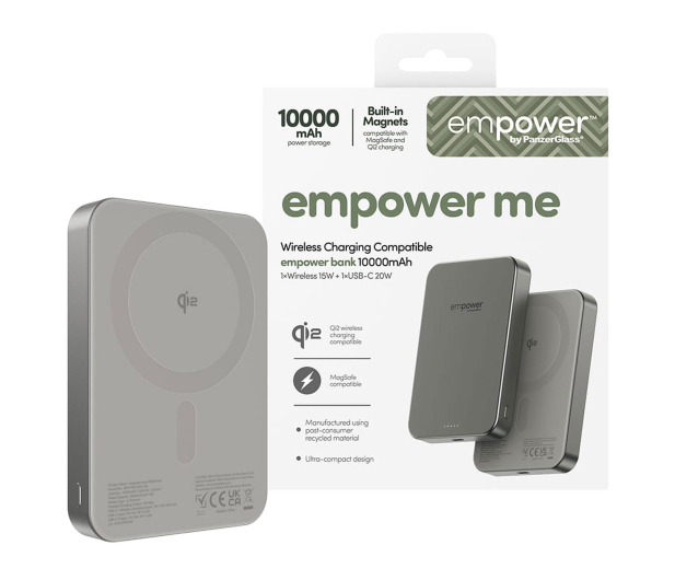 PanzerGlass empower Bank 10000mAh Titanium - 1546803 - zdjęcie 3