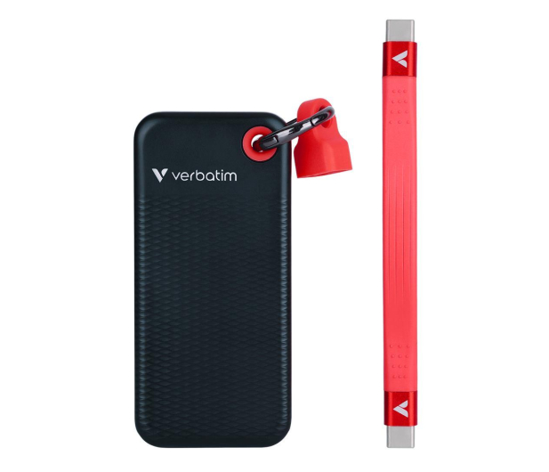 Verbatim Pocket SSD 256GB Black/Red - 1532445 - zdjęcie 2