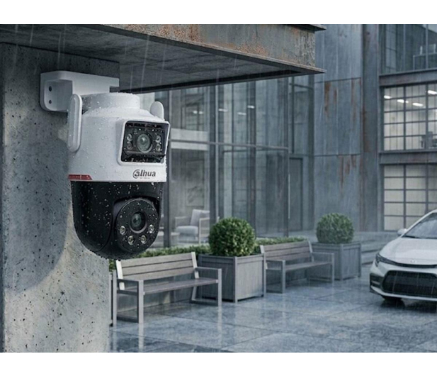 Dahua Kamera zewnętrzna obrotowa Dual 3+3MP 2K HD/2-Way talk/Dual - 1548791 - zdjęcie 4