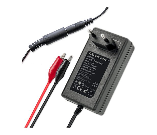 Qoltec Automatyczna ładowarka STD AGM GEL 6V/12V 1,5A, Prostownik - 1549500 - zdjęcie 2