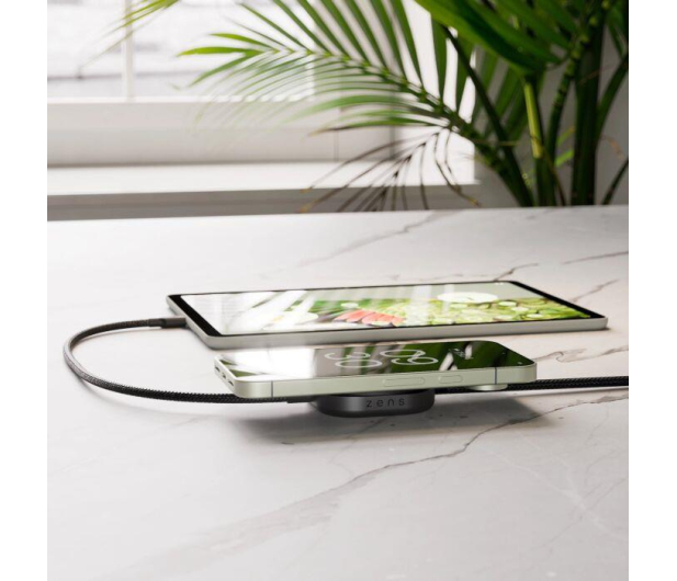 Zens Ładowarka indukcyjna Pro 2 Qi2 15W USB-C/USB-C czarny - 1545346 - zdjęcie 4