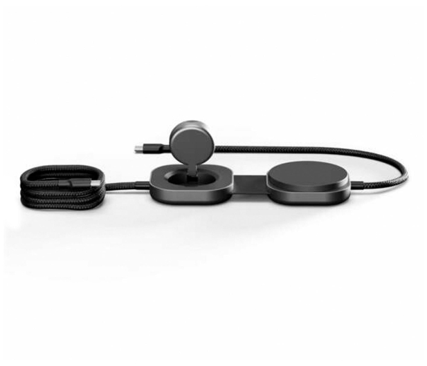 Zens Ładowarka indukcyjna 2w1 Pro 3 Qi2 15W USB-C/USB-C czarny - 1545345 - zdjęcie 2