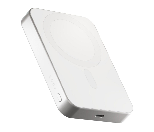 Zens Powerbank Pro 1 Slim MagSafe Qi2 15W USB-C 10000 mAh biały - 1545355 - zdjęcie