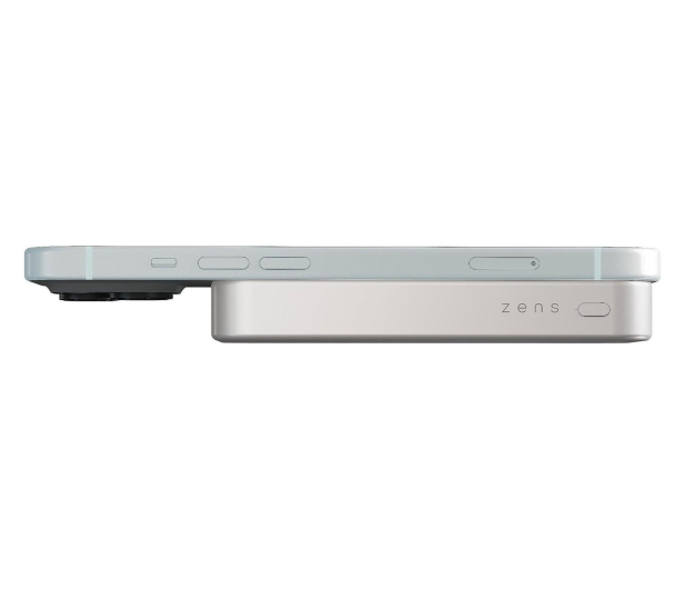 Zens Powerbank Pro 1 Slim MagSafe Qi2 15W USB-C 10000 mAh biały - 1545355 - zdjęcie 4