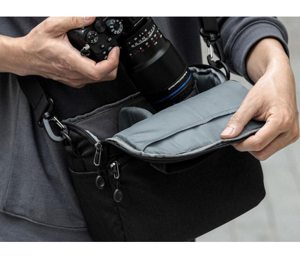 K&F Concept Camera Sling Bag 5 l - czarna - 1550440 - zdjęcie 3