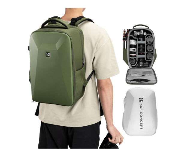 K&F Concept Nature Wander 22 l - zielony - 1550504 - zdjęcie 2