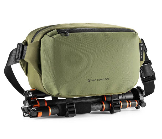 K&F Concept Alpha Sling Bag 10 l - zielona - 1550432 - zdjęcie 3