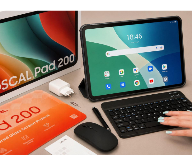 OSCAL PAD 200 LTE (6/128) zestaw szary - 1536584 - zdjęcie 8