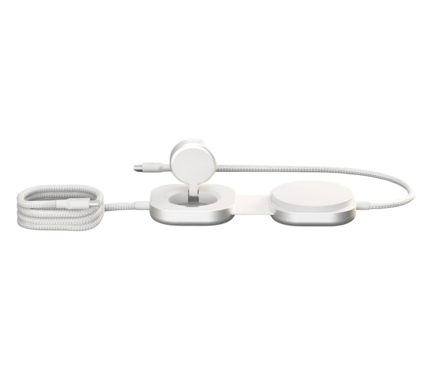 Zens Ładowarka indukcyjna 2w1 Pro 3 Qi2 15W USB-C/USB-C biały - 1545365 - zdjęcie 2