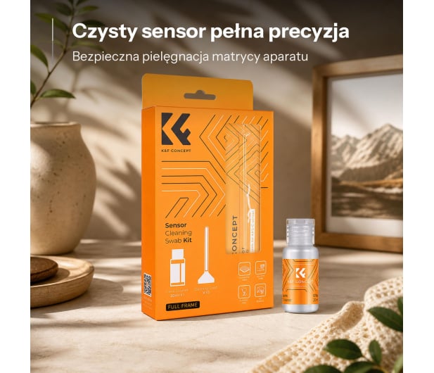 K&F Concept Zestaw czyszczący do matryc pełnoklatkowych Sensor Cleaning - 1550449 - zdjęcie 2