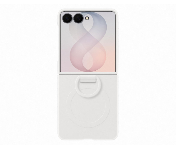 Samsung Silicone Ring Magnet do Flip 8 biały - 1569734 - zdjęcie