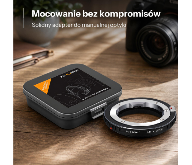 K&F Concept Adapter bagnetowy - Leica M / Canon RF - 1550354 - zdjęcie 4