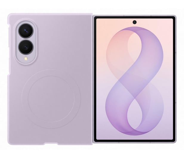 Samsung Silicone Magnet do Fold 8 fioletowy - 1569728 - zdjęcie