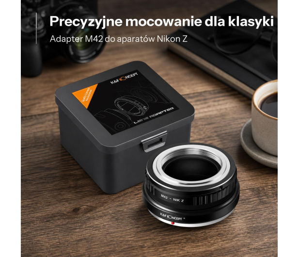 K&F Concept Adapter bagnetowy - M42 / Nikon Z - 1550510 - zdjęcie 5