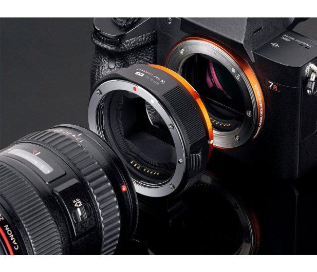 K&F Concept Adapter bagnetowy EF-E IV - Canon EF / Sony E - 1550433 - zdjęcie 3