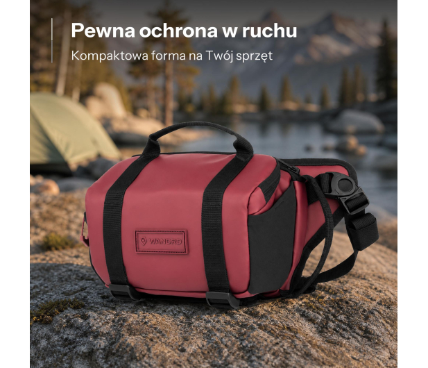 WANDRD ROGUE Sling 4L Rhone Burgundy - 1550084 - zdjęcie 5
