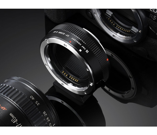 K&F Concept Adapter bagnetowy - Canon EF / Canon RF - 1550369 - zdjęcie 3