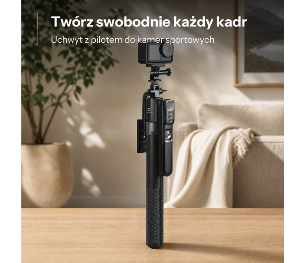 K&F Concept X106 z modułem śledzenia twarzy i lampą LED - 1550519 - zdjęcie 4