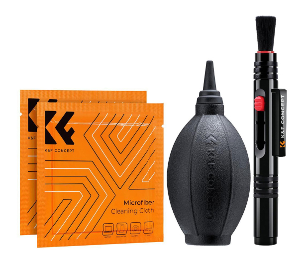 K&F Concept Zestaw czyszczący Cleaning Kit 3w1 - 1550427 - zdjęcie