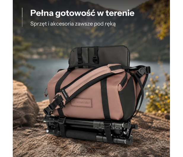 WANDRD ROGUE Sling 9L Atacama Clay - 1550099 - zdjęcie 5