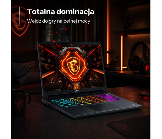 MSI Crosshair 16 HX i7-14650HX/24GB/2TB RTX5060 240Hz - 1569398 - zdjęcie 16