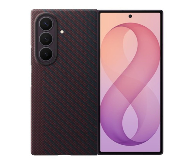 Samsung Carbon Magnet do Fold Ultra czerwony - 1569714 - zdjęcie