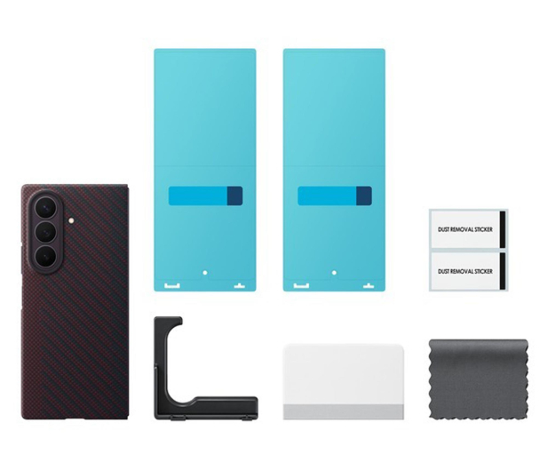 Samsung Carbon Magnet do Fold Ultra czerwony - 1569714 - zdjęcie 3