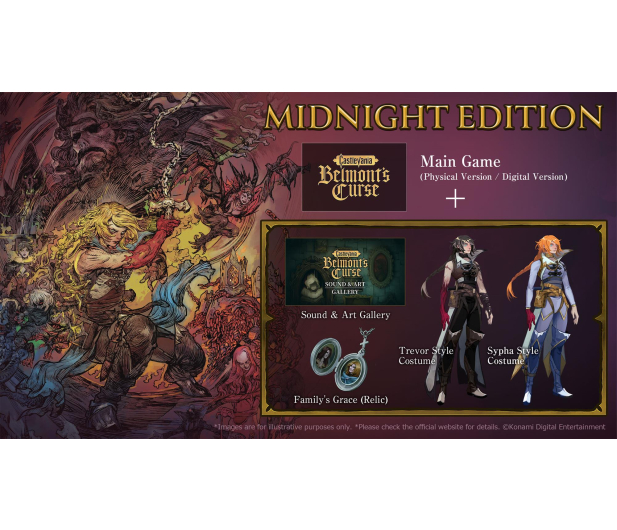 PlayStation Castlevania: Belmont's Curse Midnight Edition - 1503912 - zdjęcie 2