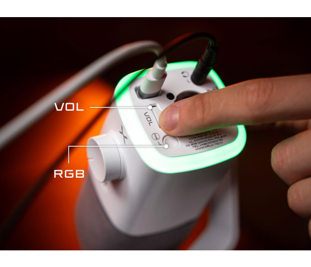 KRUX Qube XLR/USB White - 1550257 - zdjęcie 10